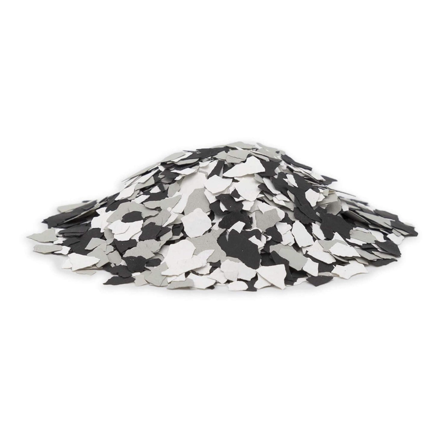Epoxy Floor Kit for Concrete - USA Made - 2X Thicker, Industrial Grade, Residential & Commercial. 300-400 sq ft or 600 sq ft Kits. Many Styles (Medium Gray with Domino Flake, 600 ft²)