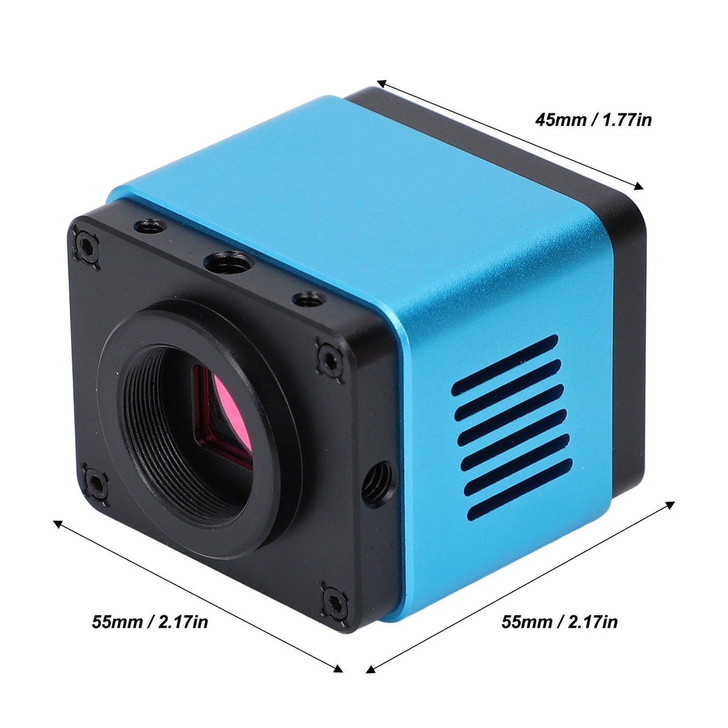 4K HD Microscope Camera 8.3MP 3840 x 2160 Resolution USB Industrial Microscope Camera for Digital Video and Photo