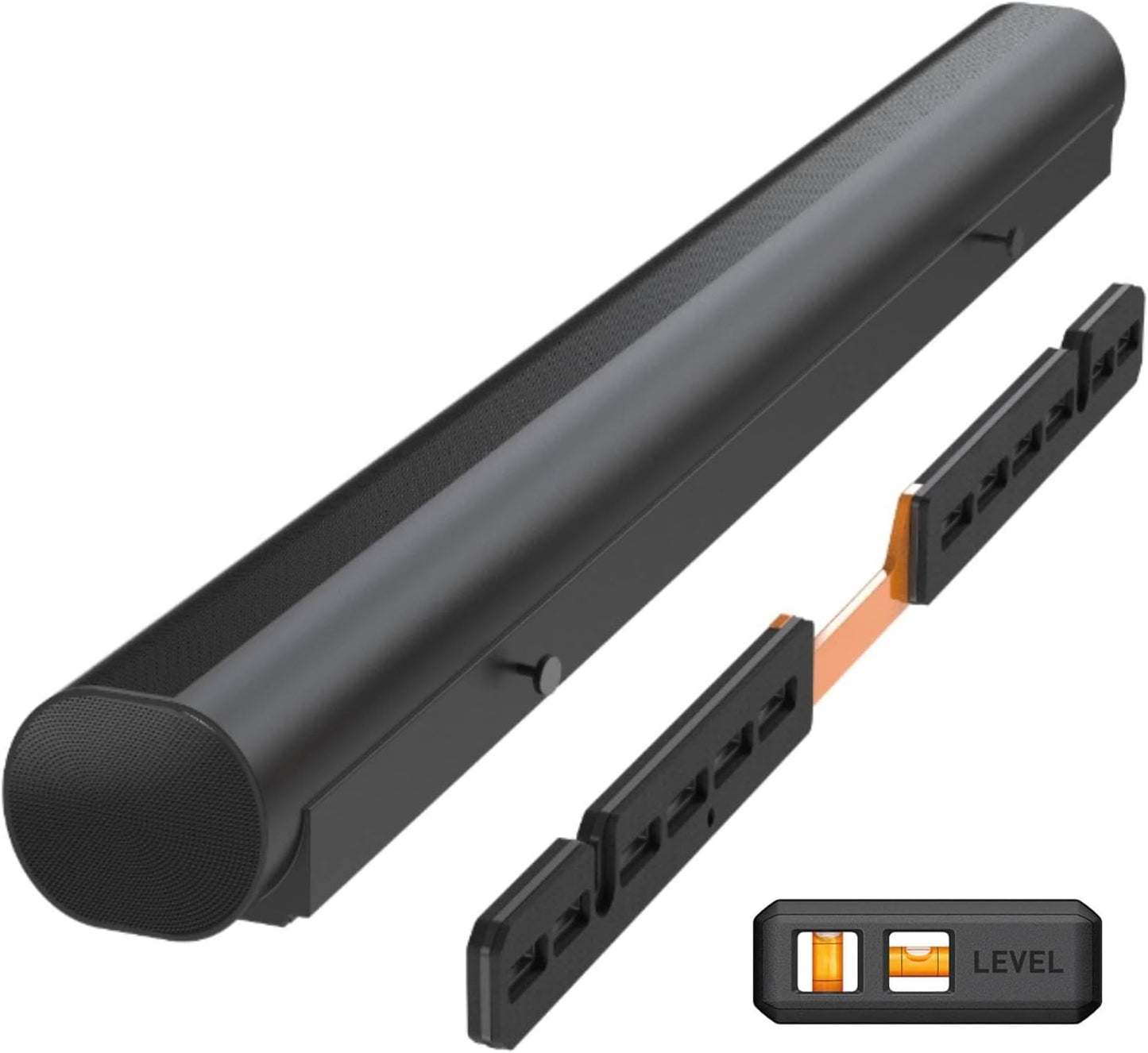 Perlegear Soundbar Wall Mount - Compatible with Sonos Arc & Ultra | Hidden Design, Sturdy Steel Structure