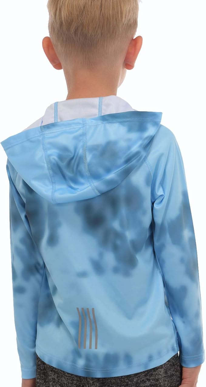Hoodies for Boys Outdoor Recreation Shirts - Youth Athletic Tops Sun Protection UPF 50+