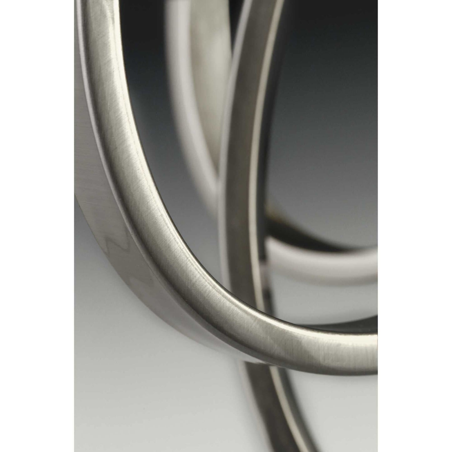 Progress Lighting P3184-77 2-Light Close-To-Ceiling with A Tea Stained Bell-Shaped Glass Bowl, Forged Bronze