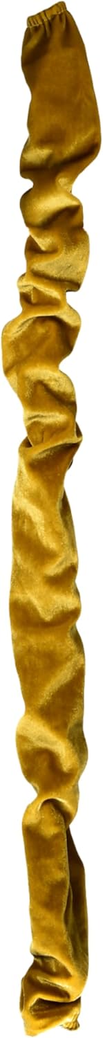 Antique House 1 Pack 70.8 inches Chandelier Chain Covers Gold Cable Covers Brushed Polyester Fabric Chain Sleeve