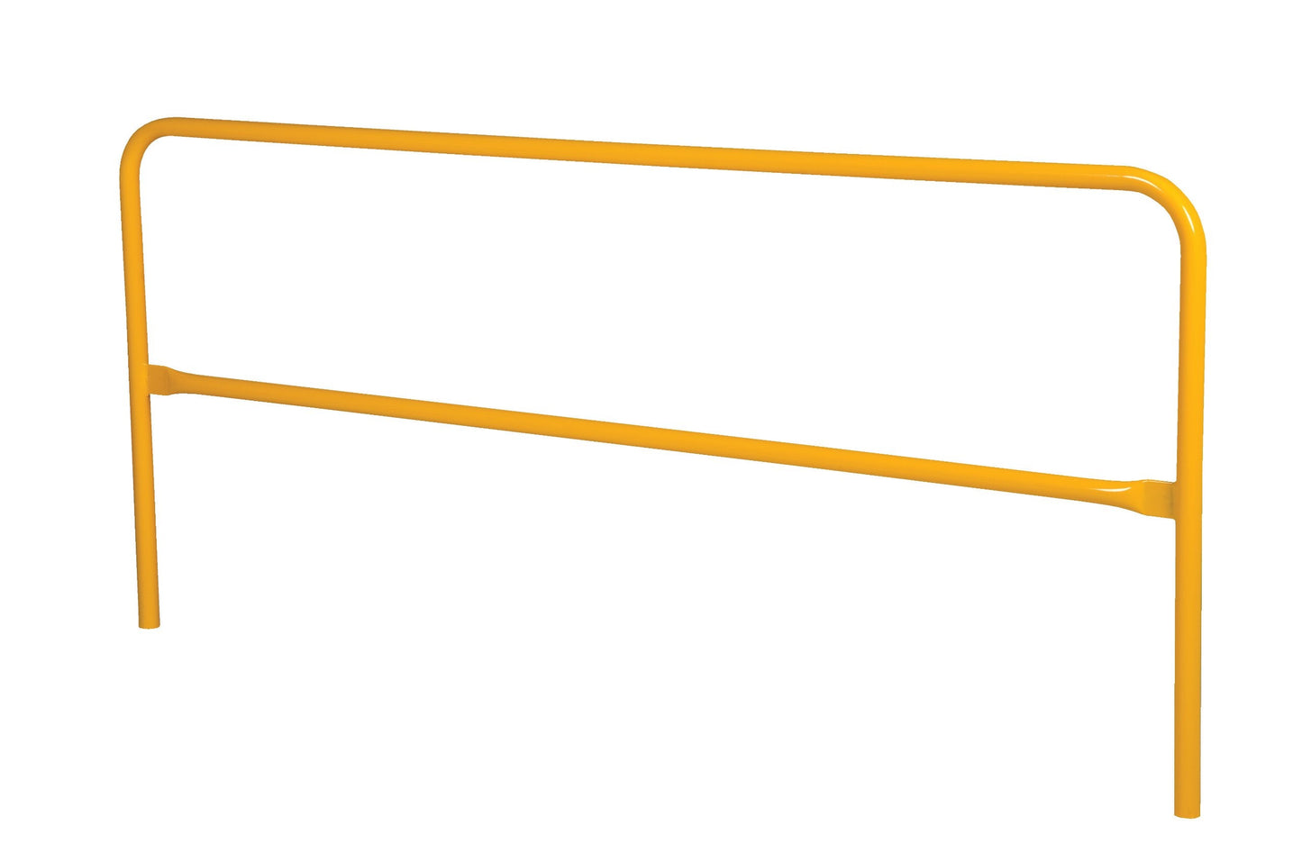Vestil Steel Pipe Safety Railing 120 In Length