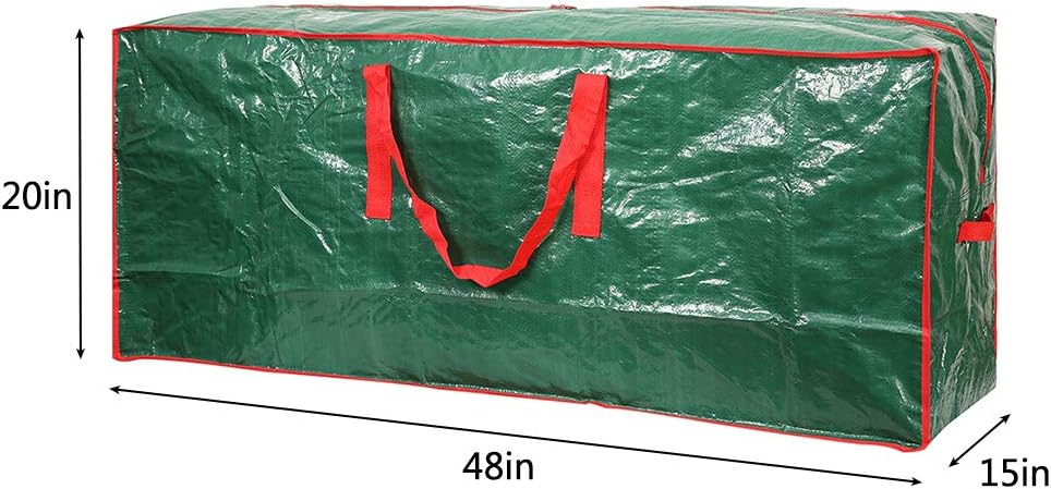 Skiennix Christmas Tree Storage Bag - 2-Pack for Up to 7.5ft Trees | Durable Waterproof Design with Reinforced Handles