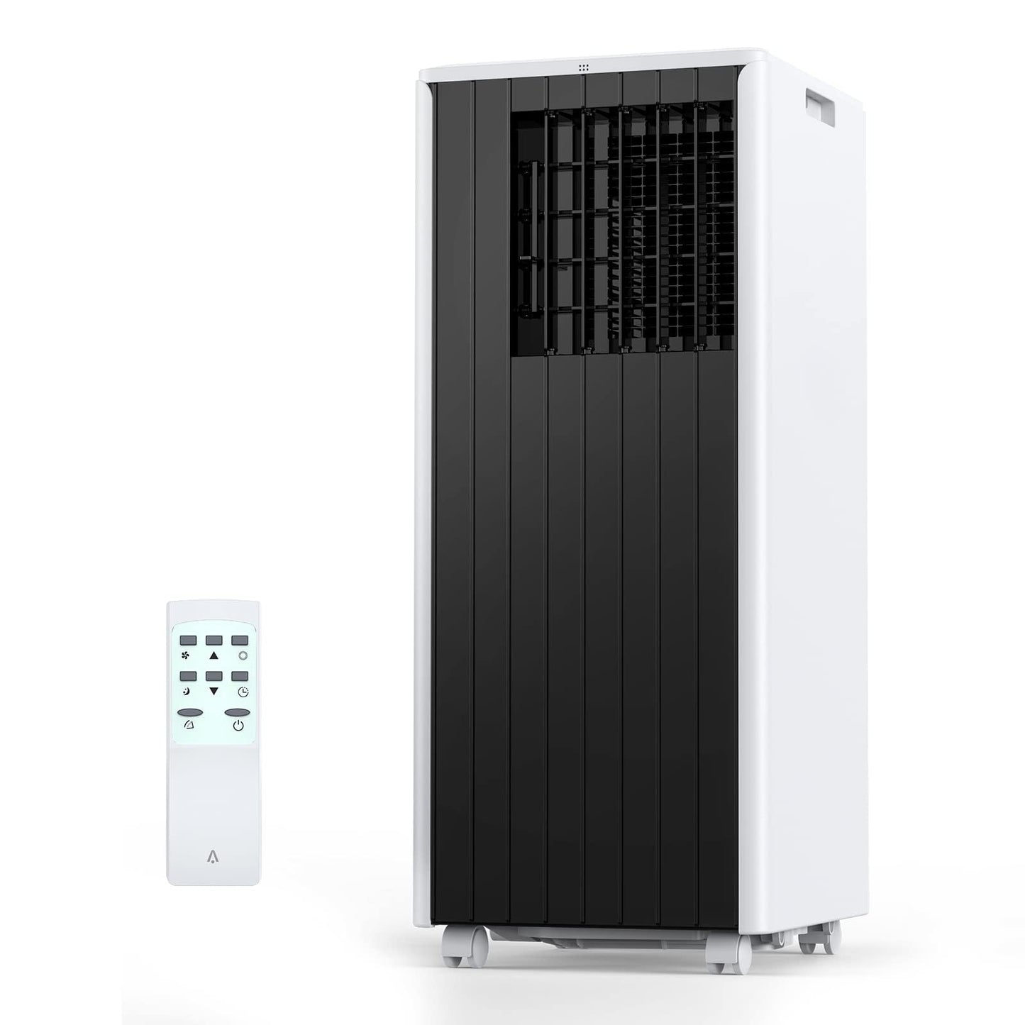 8000 BTU Portable Air Conditioner, Portable AC Unit with Fan & Dehumidifier, Air Conditioner Portable for Rooms Up to 350 Sq Ft, Remote Control, 24H Timer for Bedroom, Office, Apartment, Grey