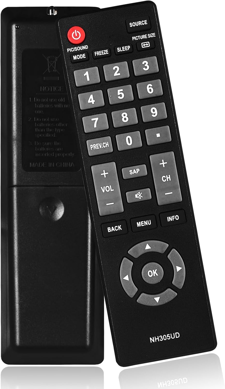 Auilzlz NH305UD Universal TV Remote Control for All Emerson TVs