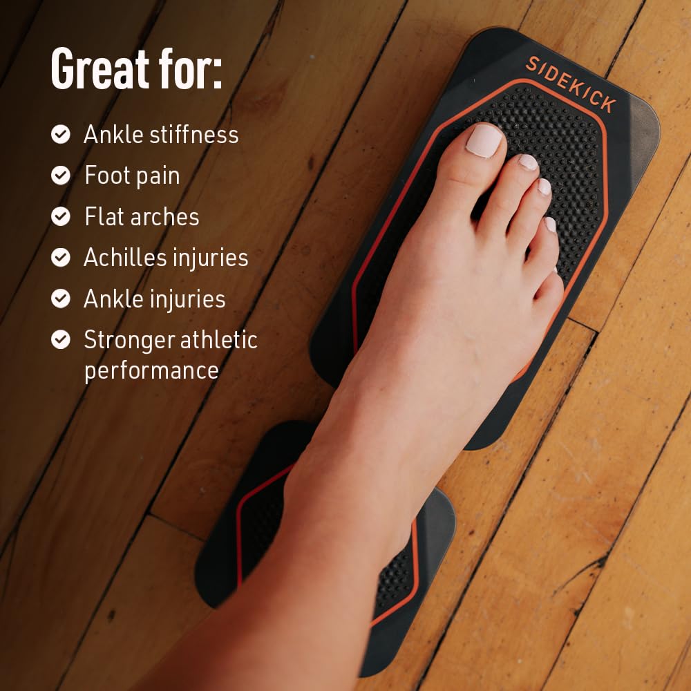 SIDEKICK AxisBoard Pro Balance Board for Foot & Ankle Rehab | Physical Therapy Training System for Ankle Sprains, Achilles Pain & Plantar Fasciitis | Includes PT Guide + Sidekick App