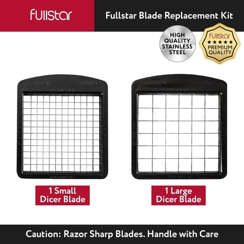 Fullstar Chopper Bundle - 2 Piece Blade Replacement Set for Effortless Food Preparation
