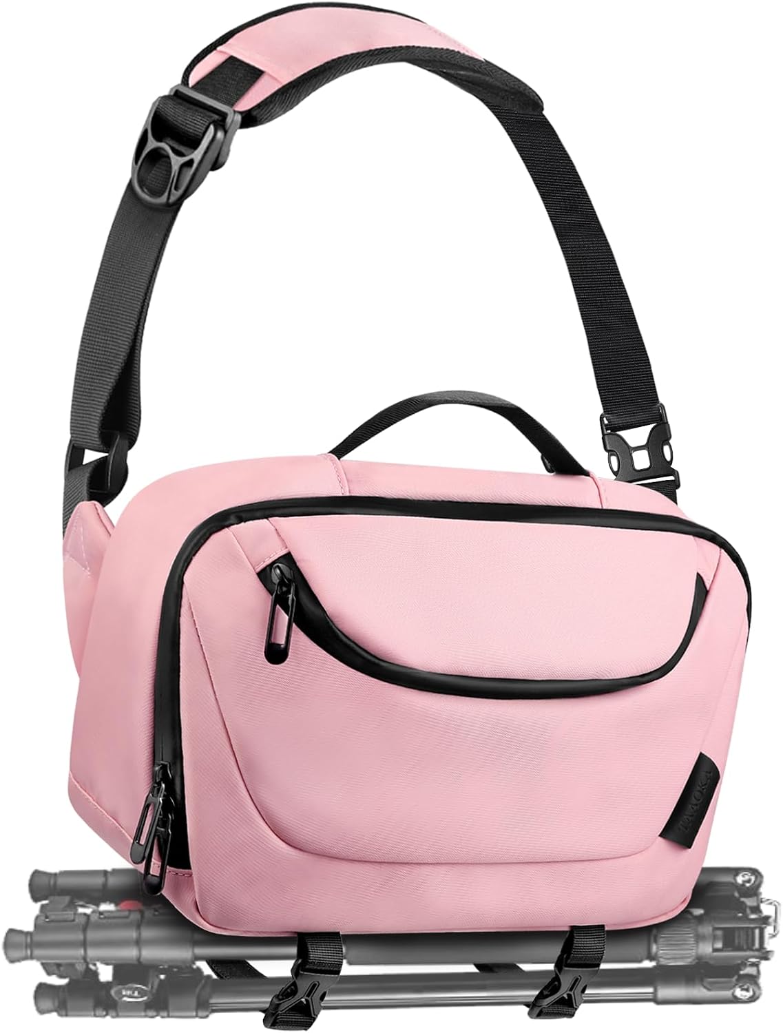 TAAOKA Camera Sling Bag,Waterproof Camera Case with Tripod Holder,Lightweight DSLR/SLR/Mirrorless Camera Bags Crossbody