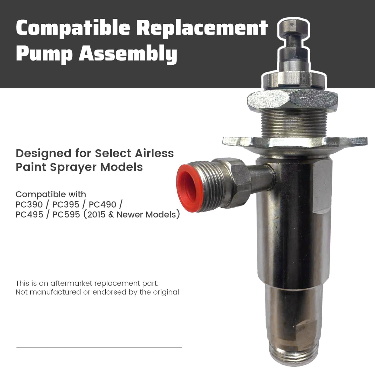 Aftermarket Express Pump Replacement Compatible with Graco PC390, PC395, PC490, PC495 & PC595 (2015 and Newer) – Replaces Part 17J552