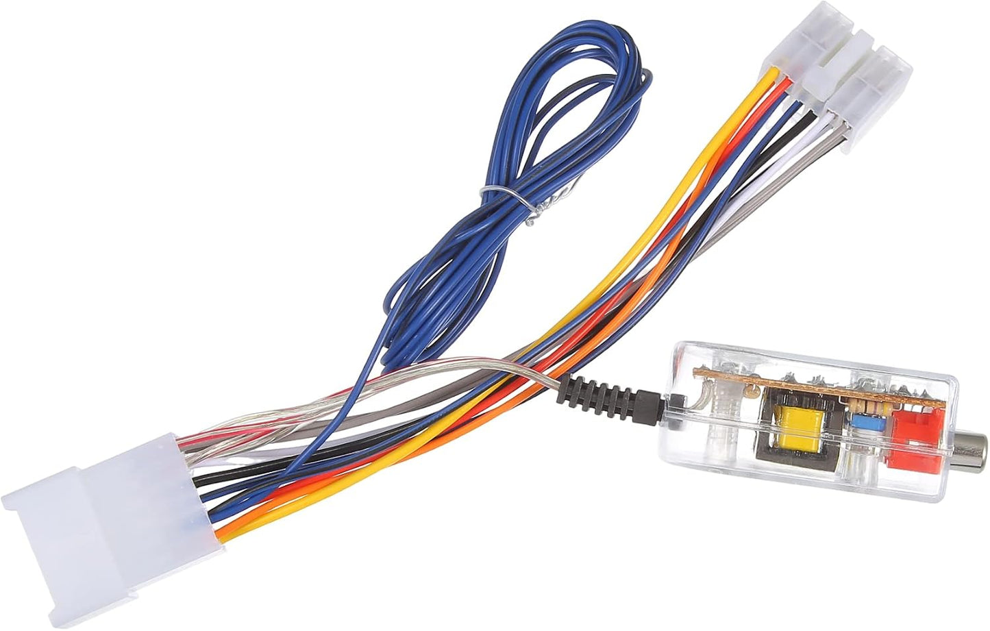 X AUTOHAUX 1 Set 1987-1995 Radio Amp Subwoofer Amplifier Plug Play Wire Wiring Harness Adapter Inline Converter