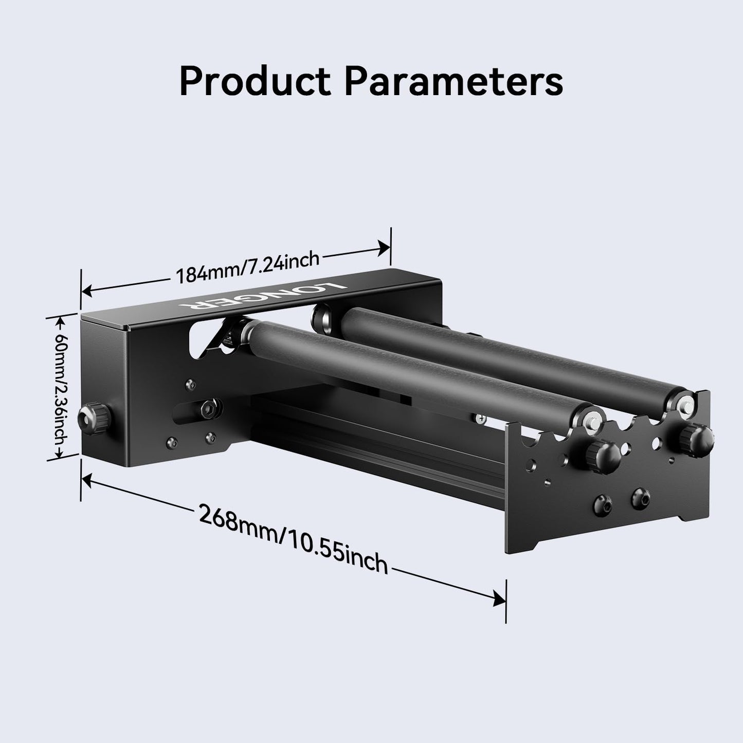 Longer RAY5 10000mW Laser Engraver & Rotary Roller & Air Assist Kit with Air Pump ，Laser Class 4