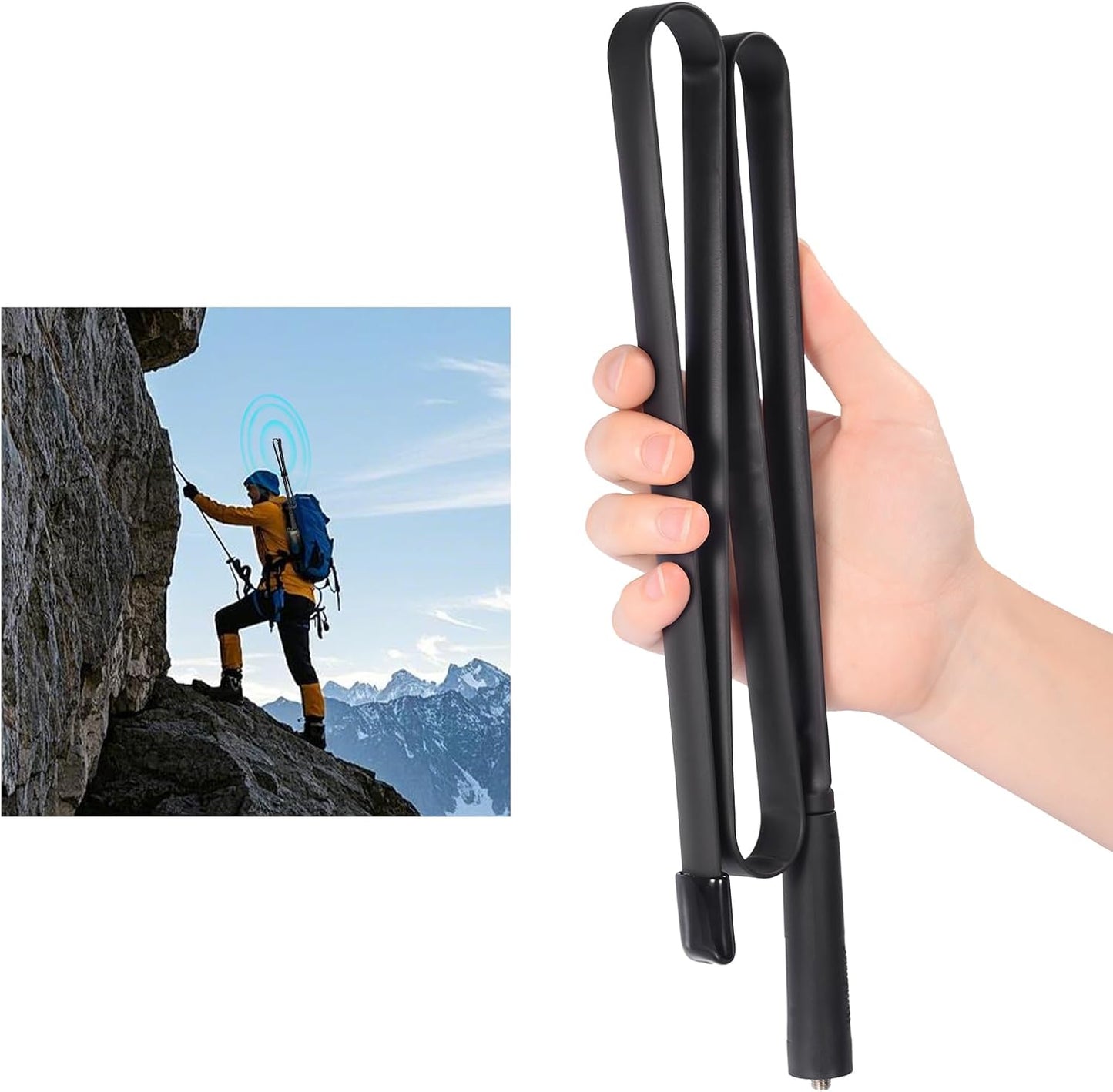 BINGFU 136-520MHz 42.5 inch 3 BF-F8HP UV-5R UV-82 BF-888S GT-3 Dual Band VHF UHF Foldable CS Tactical SMA Female Ham