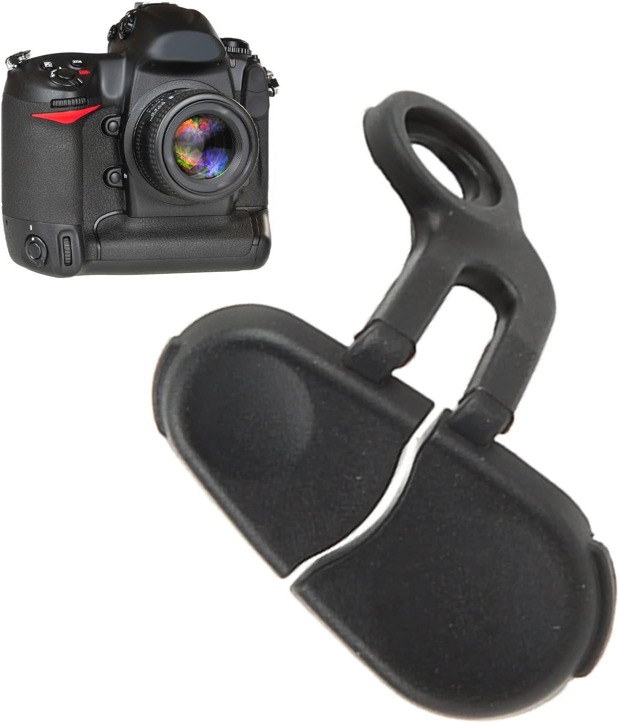 D3 D3X D3S Remote Shutter Release, Rubber Top Cover Camera Shutter Release Cable Terminal Cover
