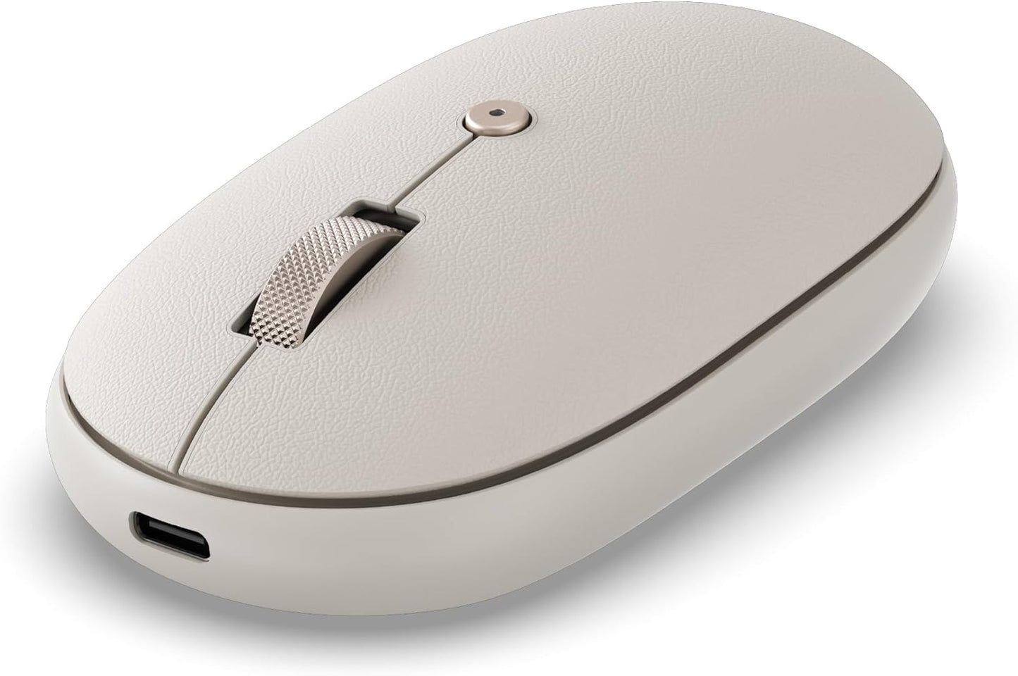 Satechi 3 OntheGo Bluetooth Mouse with USB C Rechargeable Battery, Connect up Devices, Compact and Portable Wireless
