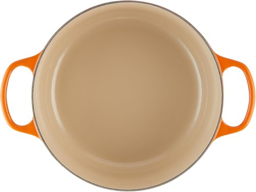 Le Creuset Enameled Cast Iron Dutch Oven - 5.5 Qt. | Signature Flame Color for Superior Cooking