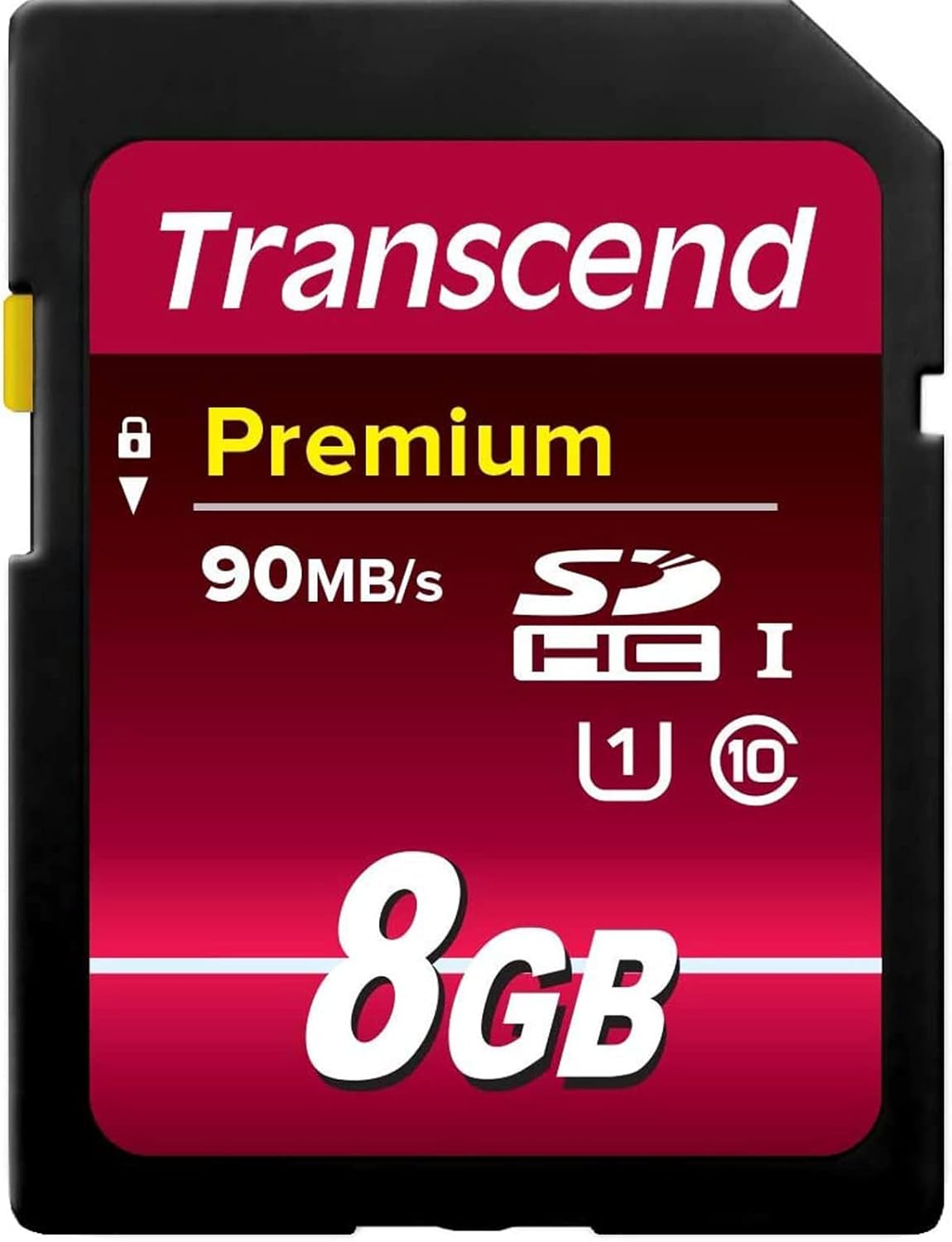 Transcend 8 10 (TS8GSDU1) GB High Speed UHS Flash Memory Card