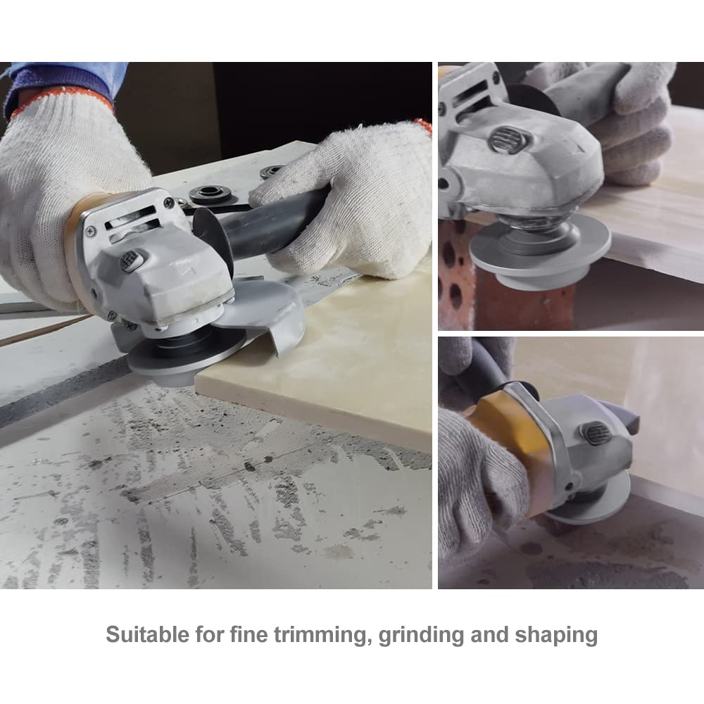 SHDIATOOL Tile Diamond Drill Bits Kit, Porcelain Hole Saw Sets, Ceramic Core Bits Cutter Drilling for Stone Marble Granite 15pcs(6/8/10/25/35/50/65/100MM/20MM/2/6/8MM)
