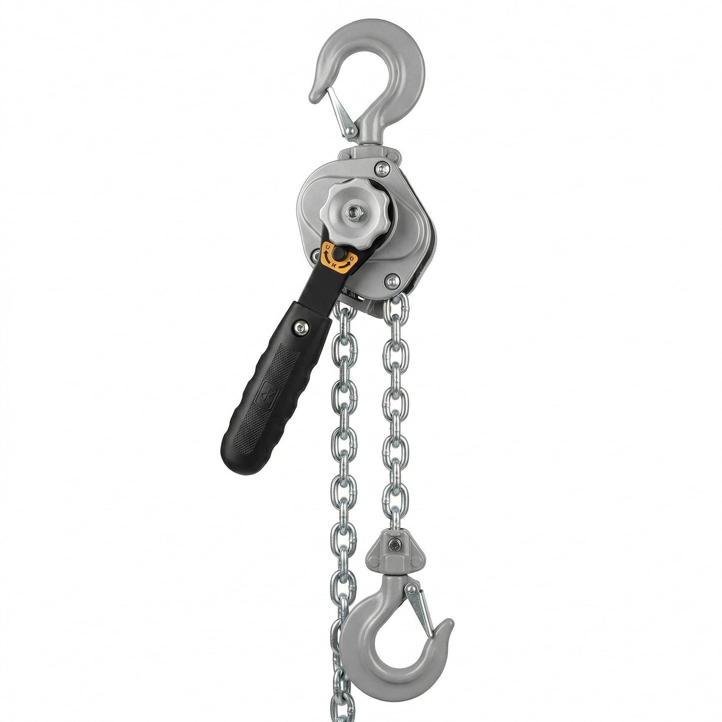 Guiyint Mini‑Puller Lever Hoist, 1/2 Ton (1100 lbs) Capacity with 10 ft Lift, Compact & Lightweight Chain Hoist, Industrial Grade for Construction, Garage & Rigging