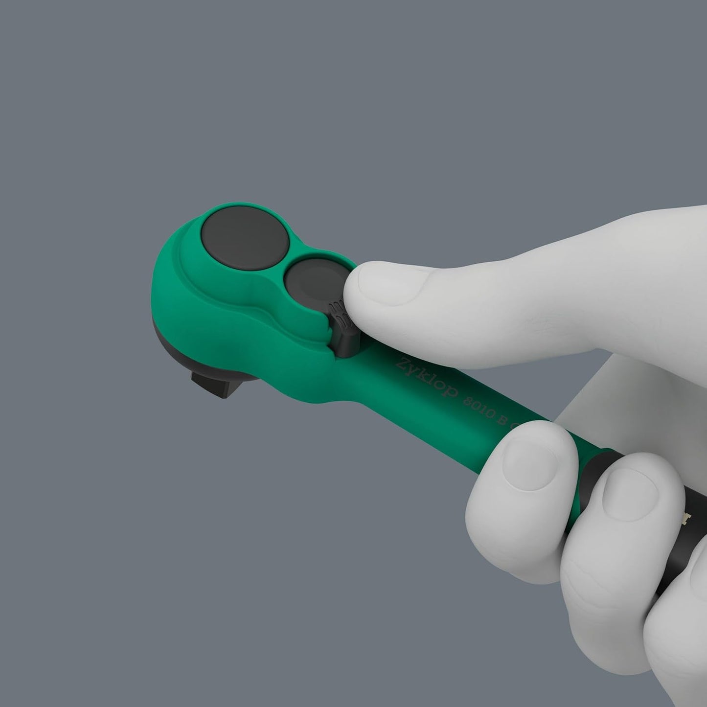 WERA - 12-Piece Zyklop Comfort Ratchet Set | 3/8" Drive with Reversing Lever - Metric Tools