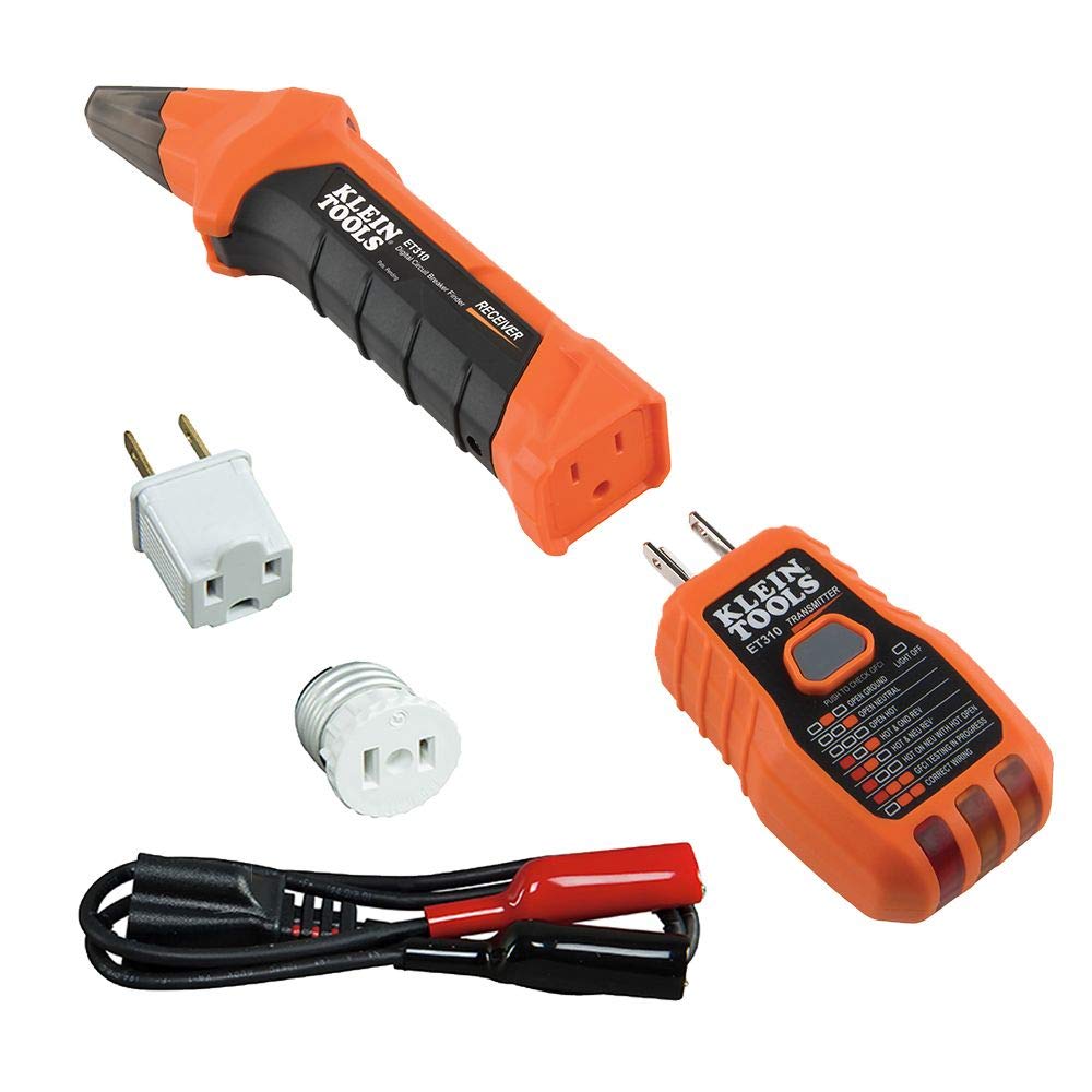 Klein Tools NCVT-6 Non-Contact Volt Tester + Klein Tools Circuit Breaker Finder Tool Kit