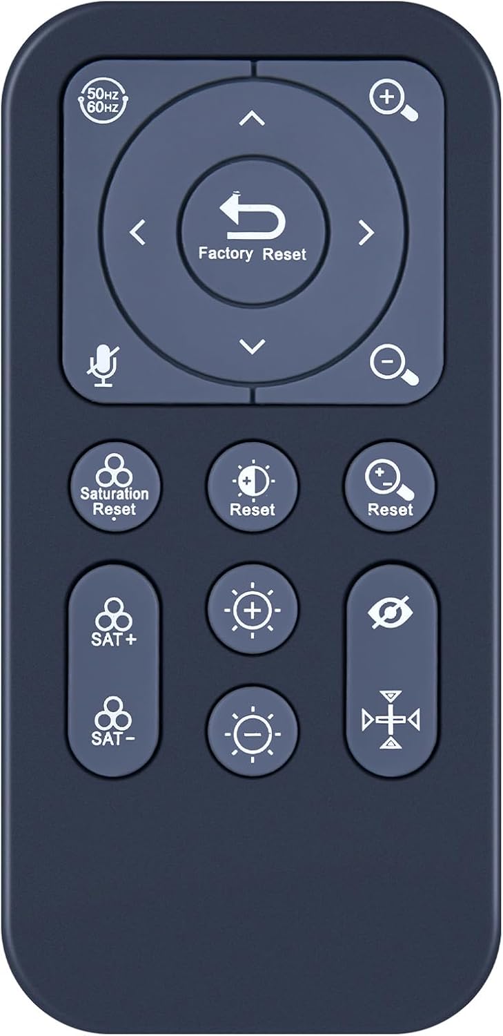 Snrigw 914Pro 4K 90 5X Replacement Remote Control for Angetube UHD Webcam Compatible with Wide Angle & Digital Zoom