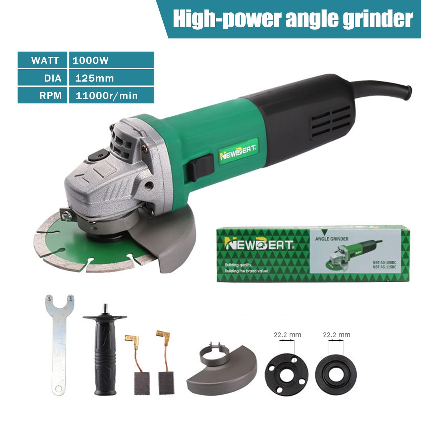 Electric Orbital Angle Grinder Tile Cutter for jiaomoji Large Ceramic Porcelain Tiles Up to 124 inches, Precise Ceramic Tile Cutting Tool(Angle grinder included)