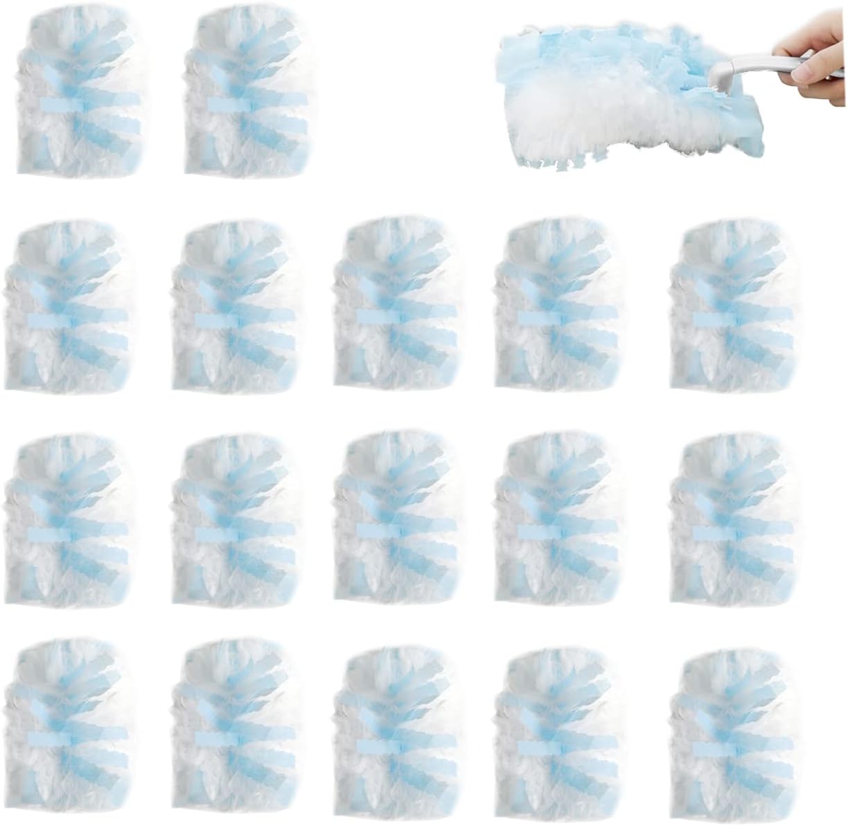 Skiennix Disposable Duster Refills - Heavy Duty Cleaning Dusters | 30 Unscented Hand Duster Refills