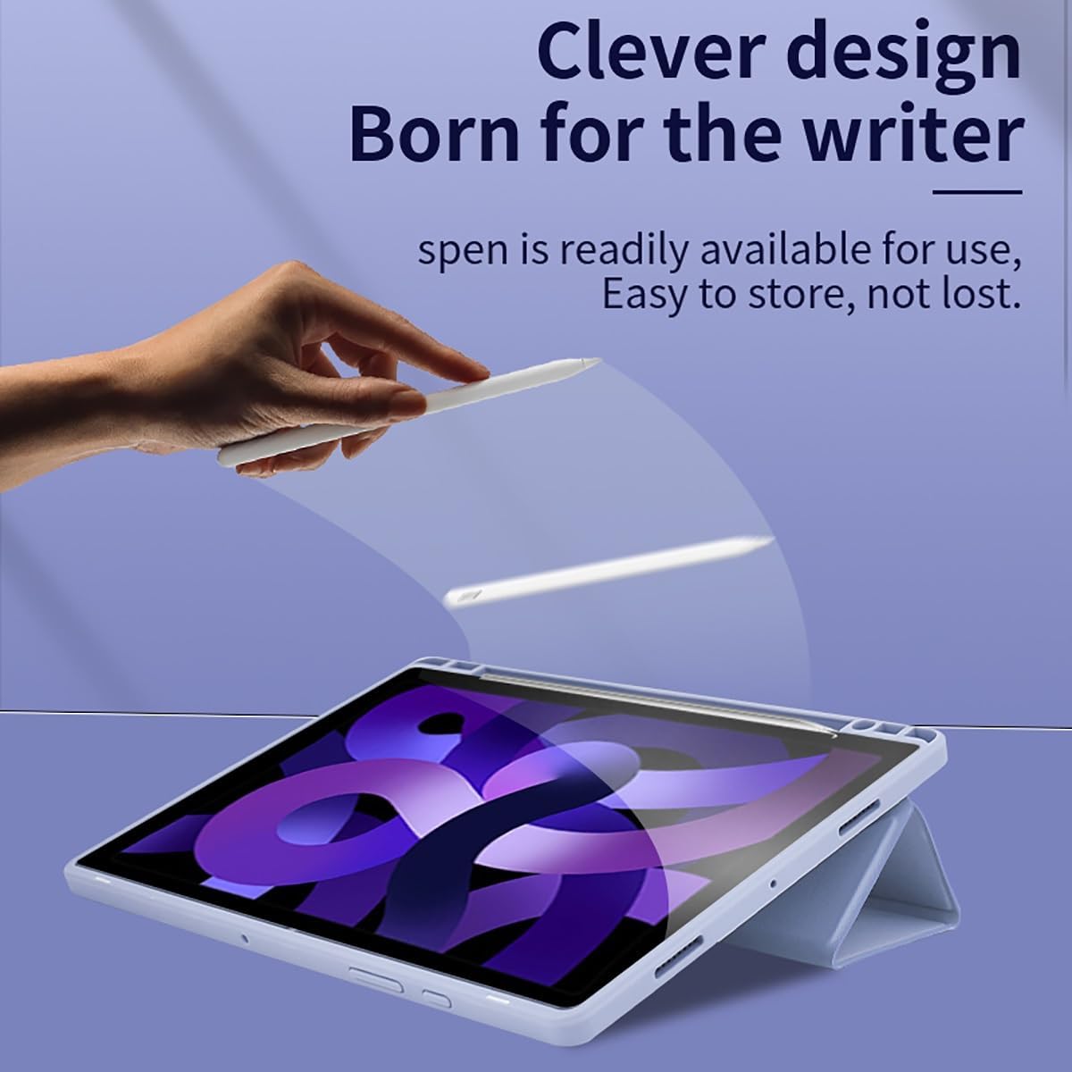 FXYJBNJKLV A8.0 2019 T290/T295 Anti-Yellowing Tablet Cover for Samsung Galaxy Tab Smart Tablet Cover Case,Slim