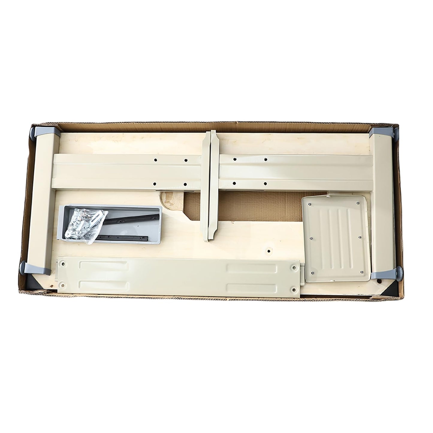 Fbshicung Industrial Sewing Machine Table Top with Foot Petals Compatible with Juki DDL-8000 5550, 8500, 8700 Direct-Drive Flat Machine