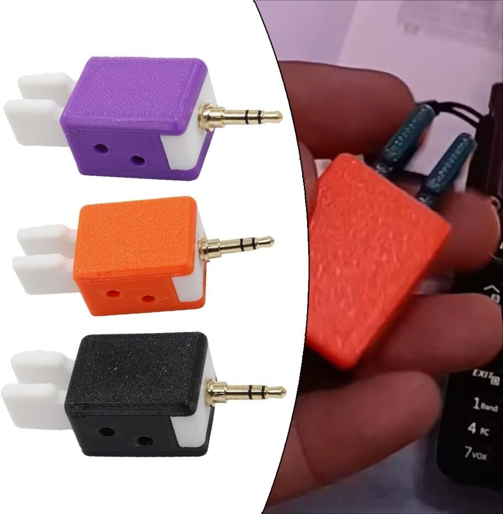 Minhe K5/K6 CW Key with CEC Firmware Support for QuanSheng For Walkie Talkies Enhanced Performance (Orange)