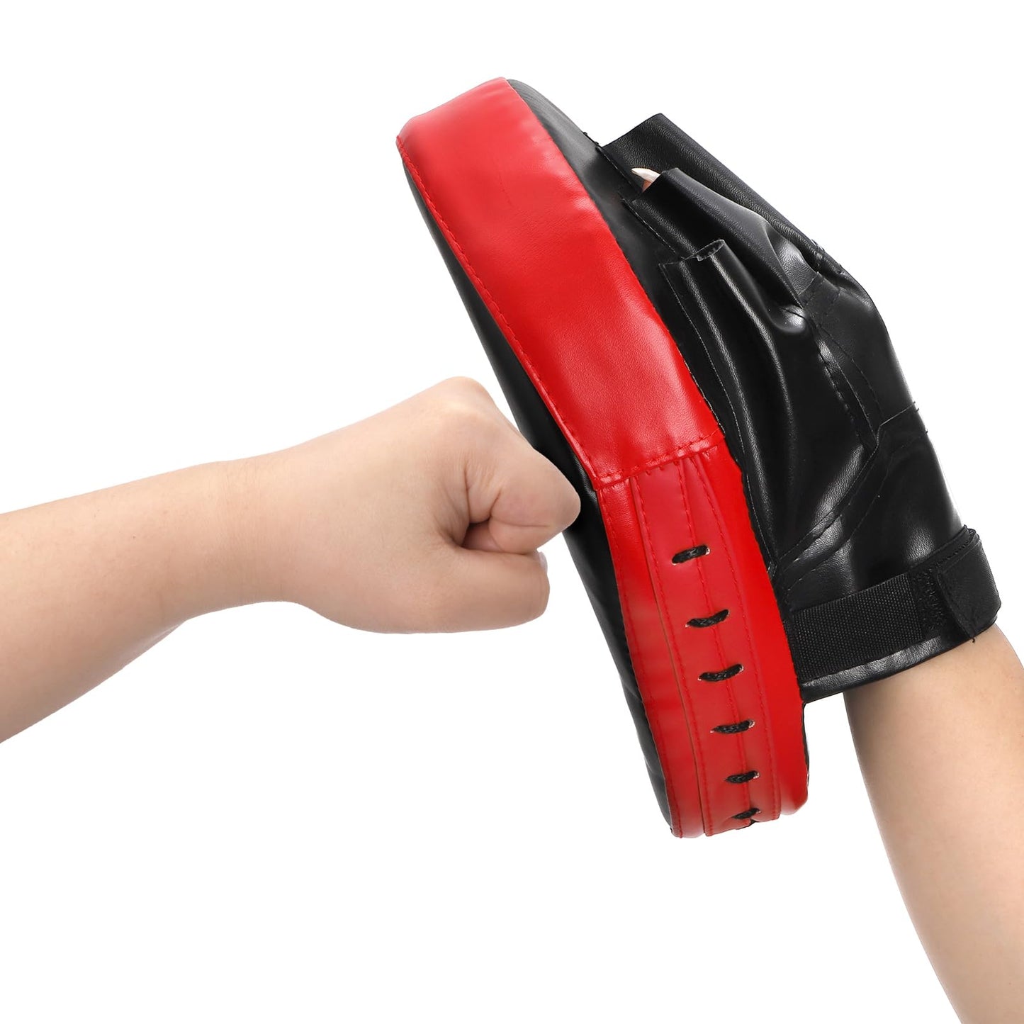 Cididu 2-in-1 Punching Mitts Kick Pack Set, Boxing Mitts Focus Pad for Beginners, Durable Taekwondo Kick Pad, Adjustable Soft Shield Training Pad Set for Kickboxing Karate Muay Thai MMA Training