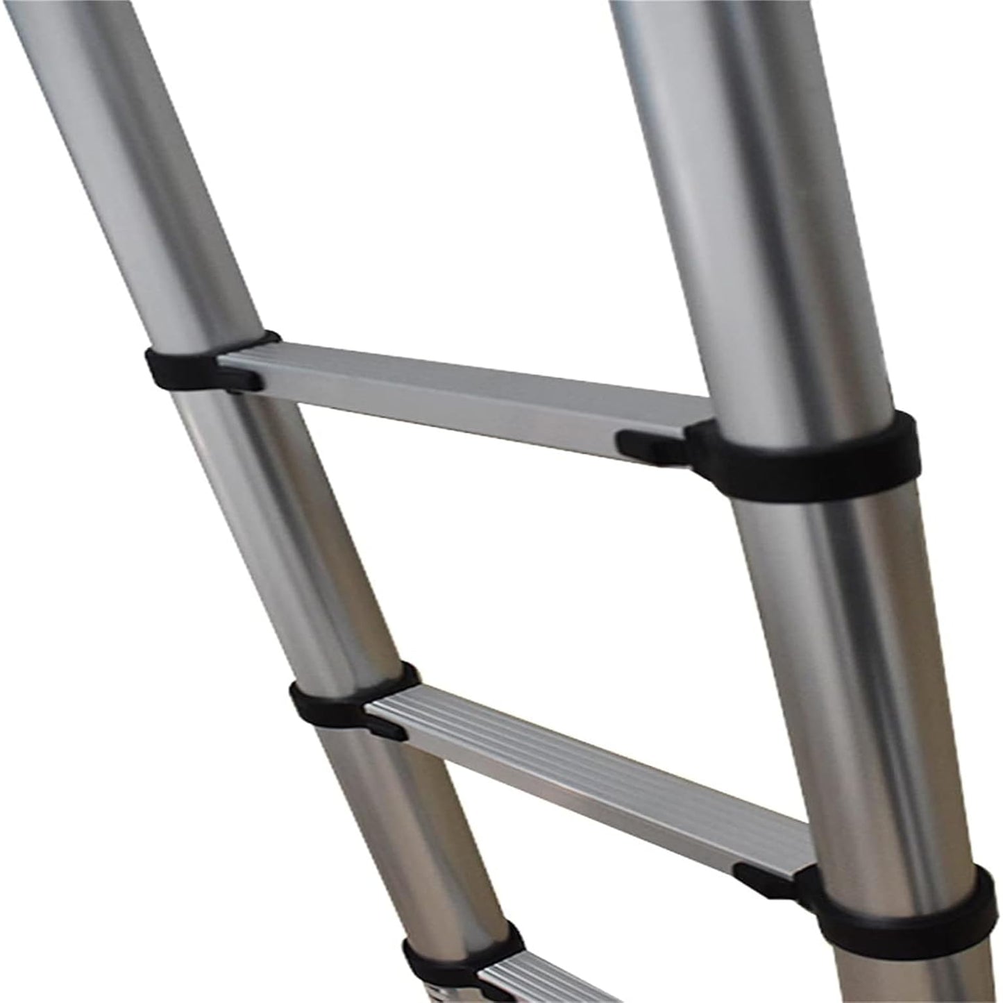 14.5FT Telescoping Ladder, Lightweight Collapsible, Aluminum Retractable Ladder, Telescopic Compact Ladders for Home, 330LB Capacity