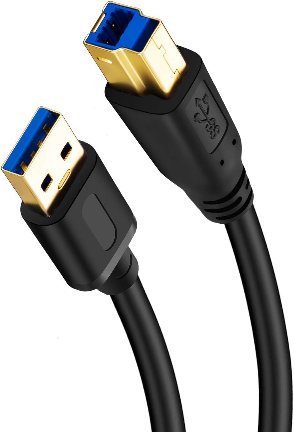 Jelly Tang 3.0 3Ft, 3.0 More(3Ft/1M) USB Cable A to B Superspeed USB A-B Cable - for Scanner, Printers, External Hard