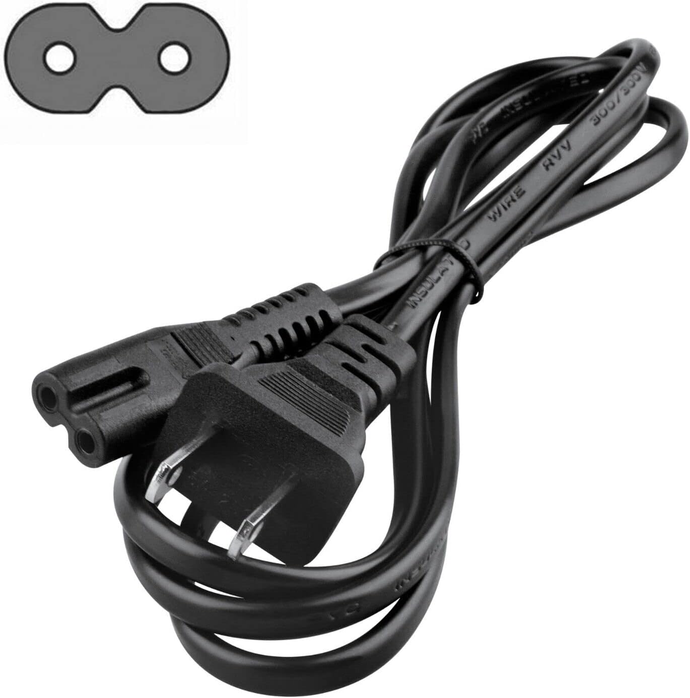 Musstad 680ANSI 1080P 4K 110V-240V AC Power Cord Plug Lead Charger for Wielio Smart Projector Auto Keystone Native