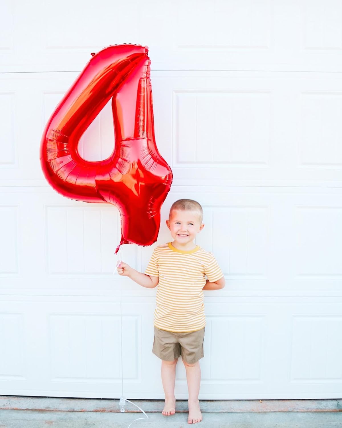 Red Number 40 Balloon - 40-Inch Birthday Decoration for 40th Party | Perfect for Girls & Boys