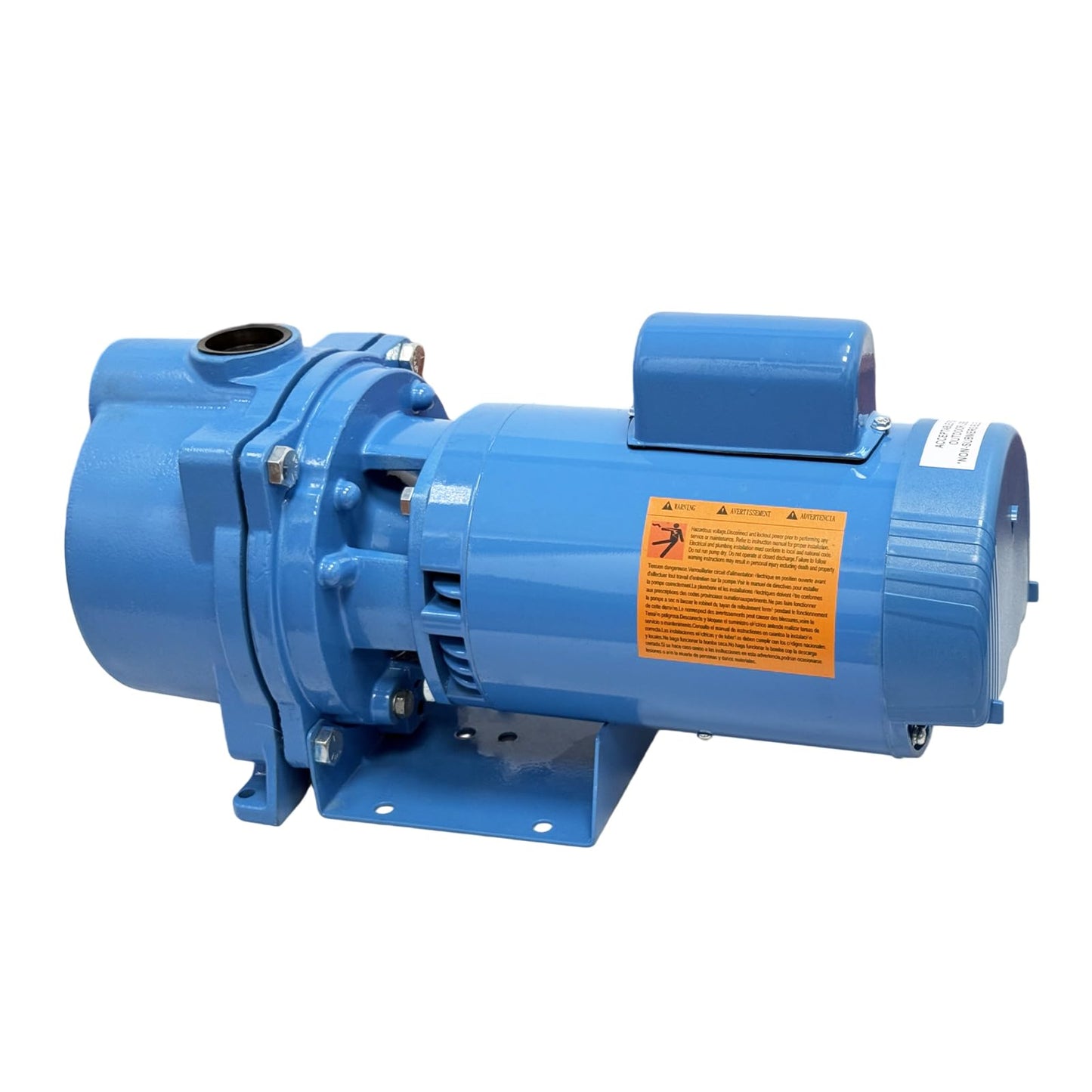 WeenthAvenue GT15 Self-Priming Single Phase Centrifugal Pump, 1.5hp, Single Phase Cast Iron Water Pump Fit for Agricultural & Garden Irrigation