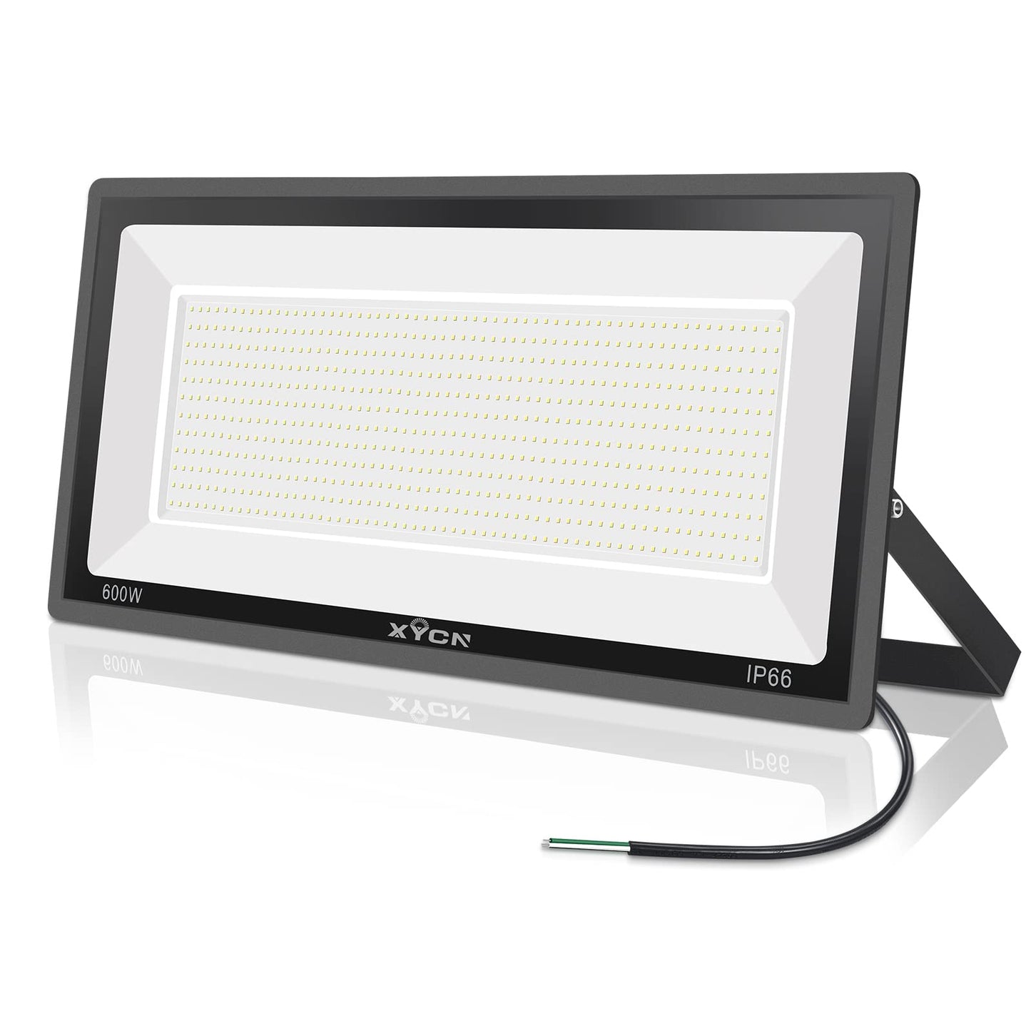 XYCN 600W LED Stadium Flood Lights Outdoor(3050W Equivalent),67500LM Super Bright LED Arena Lights,100-277V IP66 Waterproof 5000K Daylight White Commercial Lighting for Sports Fields and Counts