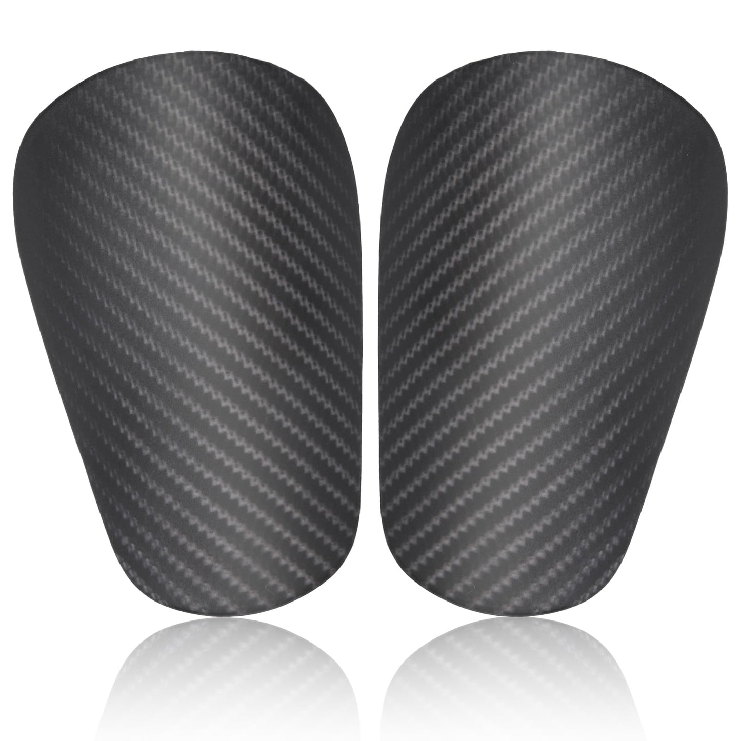 2pcs Mini Soccer Shin Guards, Dark Grey Extra Mini Football Shin Guards Youth and Adults Shin Pad Guards Protective Equipment Shin Guards for Man Women Kids Boys Girls Toddler