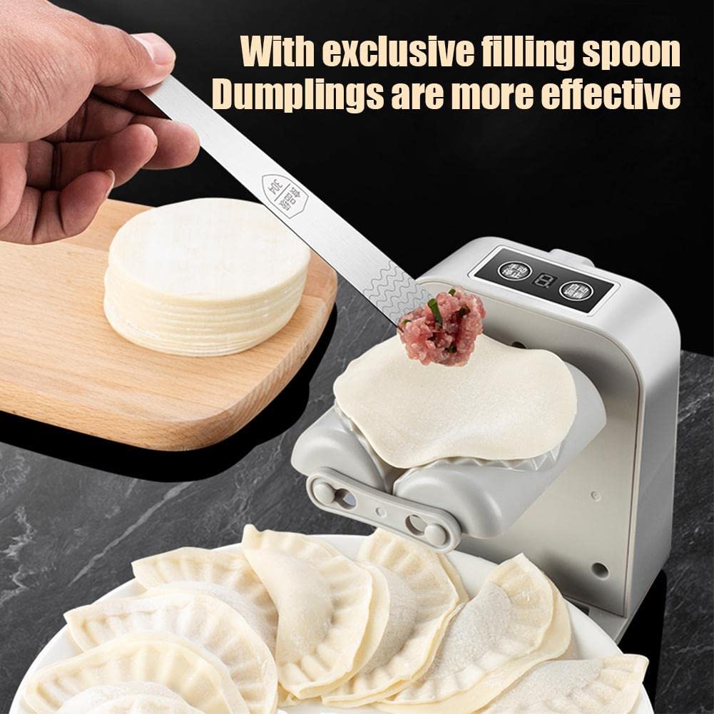 2023 New Automatic Easy Dumpling Maker Machine, Upgrade Auto Chinese Dumpling Wonton Empanada Ravioli Press Maker, Household Electric Fast Dumpling Maker Mould Machine For Kitchen Pastry Making.