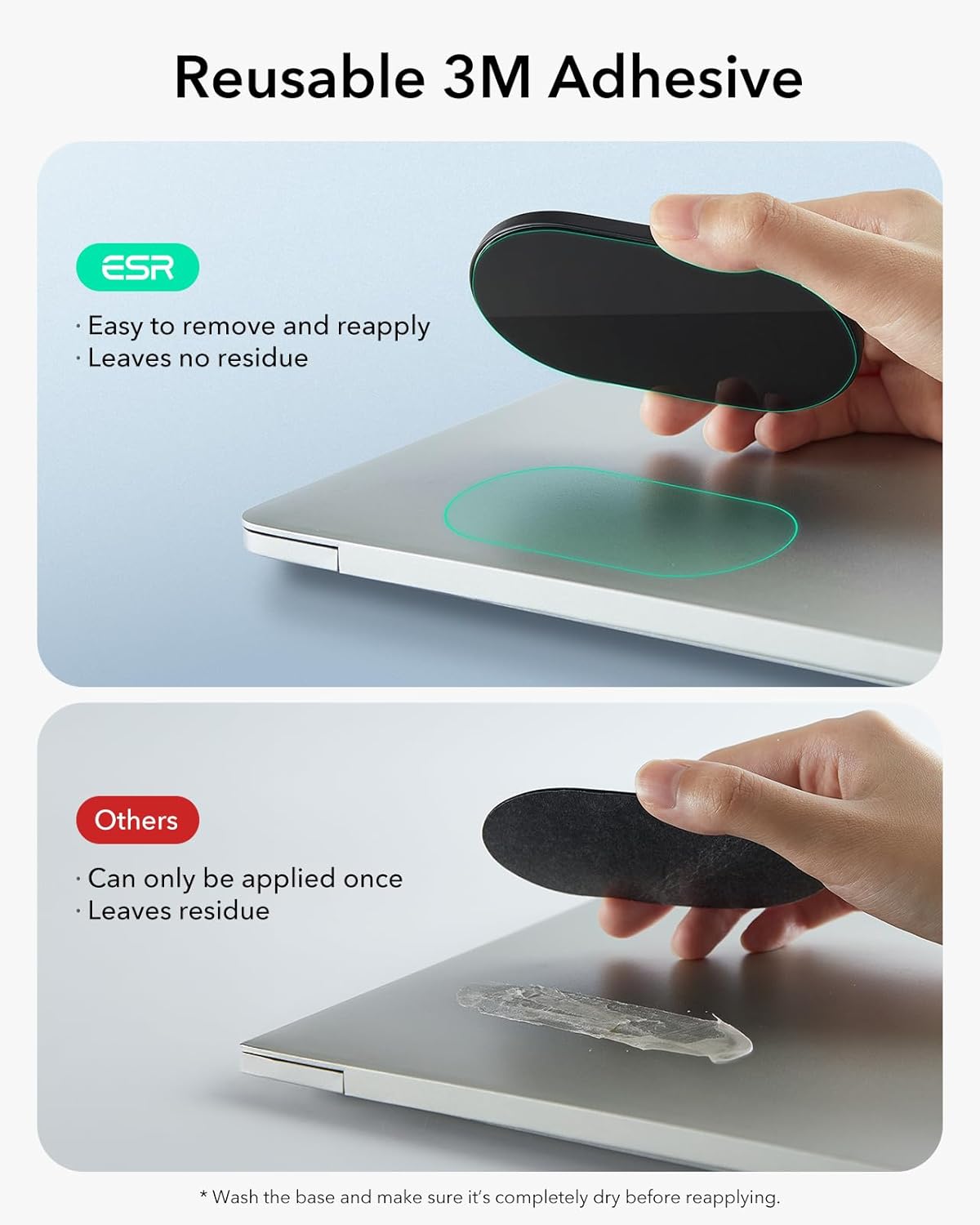 ESR 5.0 2.4 MagMouse Snap-to-Carry Bluetooth Mouse, Rechargeable Wireless Mouse for Laptop with Built-in Charging