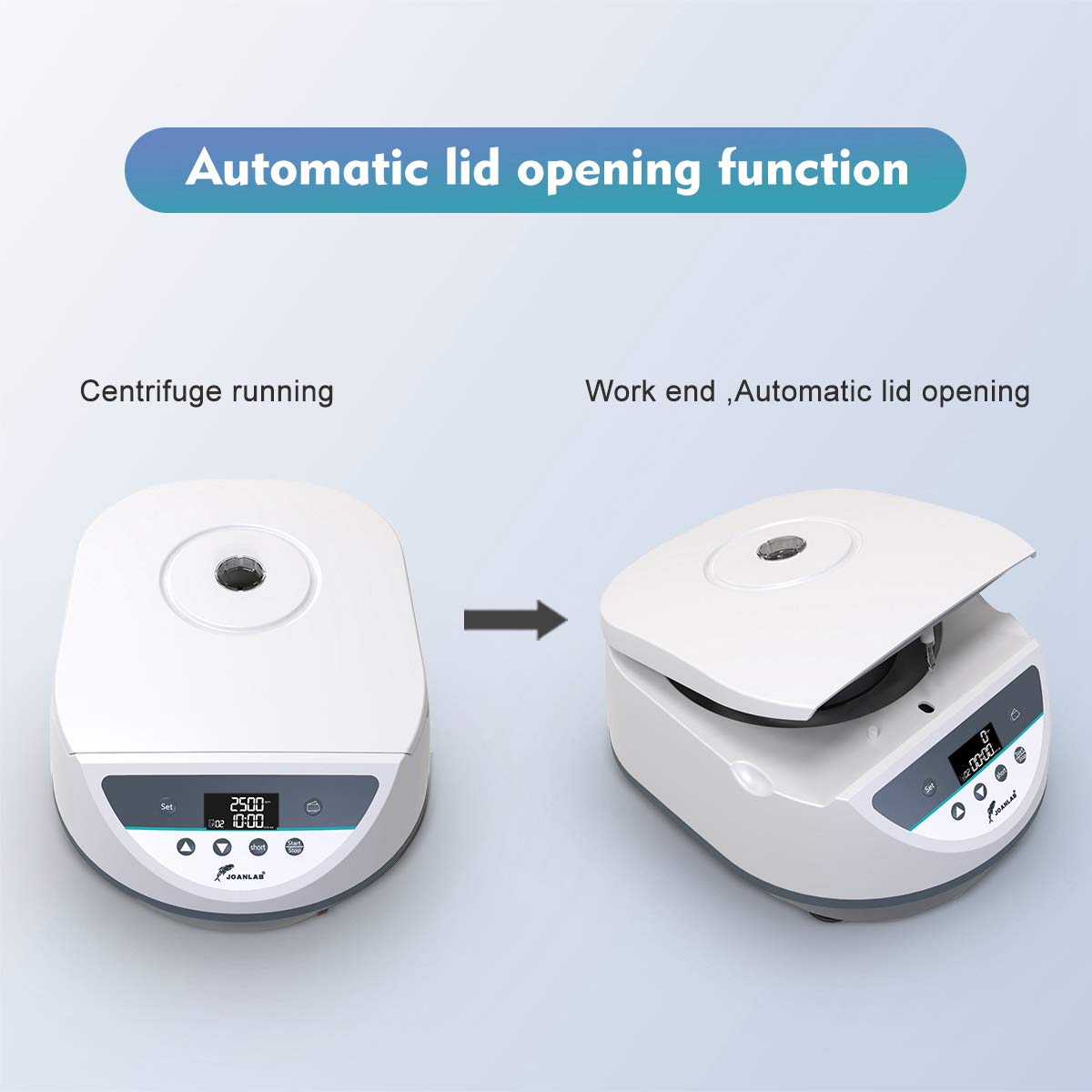 Digital Lab Centrifuge Machine for PRP Benchtop Centrifuge for Laboratory 12x5ml/10ml Tube,500-4000rpm w/Timer