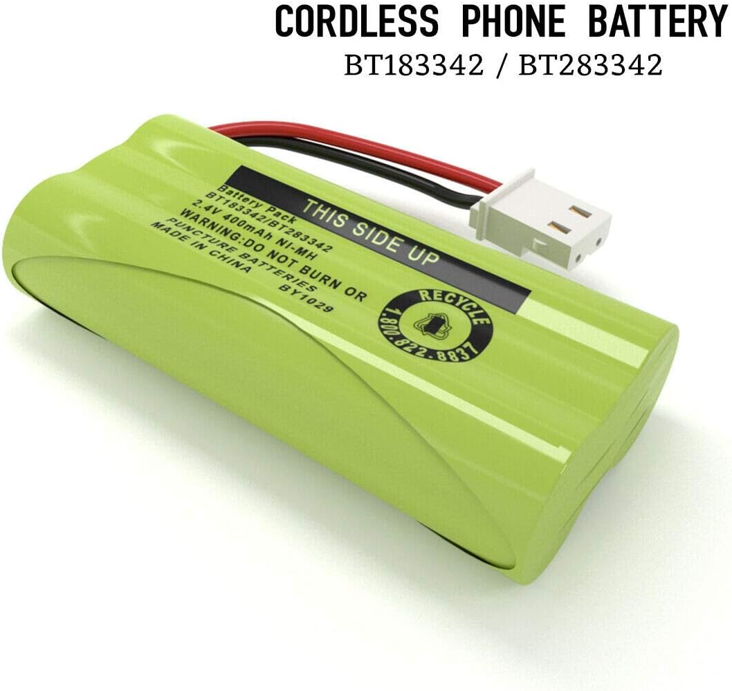 Cerepros 2-Pack BT183342 BT283342 Packs Battery for VTech Cordless Phone