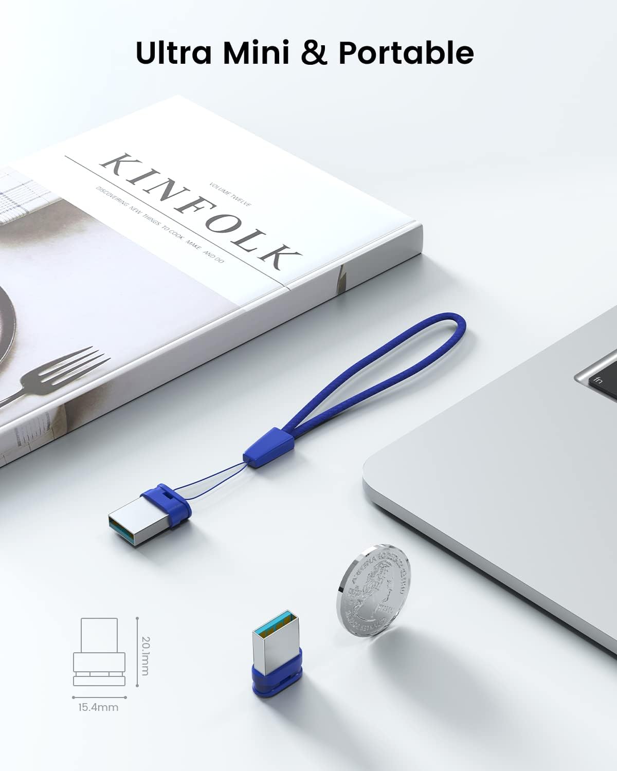 K&ZZ 32GB 3.0 2 Pack 32 3.0 32GB USB Flash Drive with Lanyard GB USB Thumb Drive Ultra High Speed Small Memory Stick