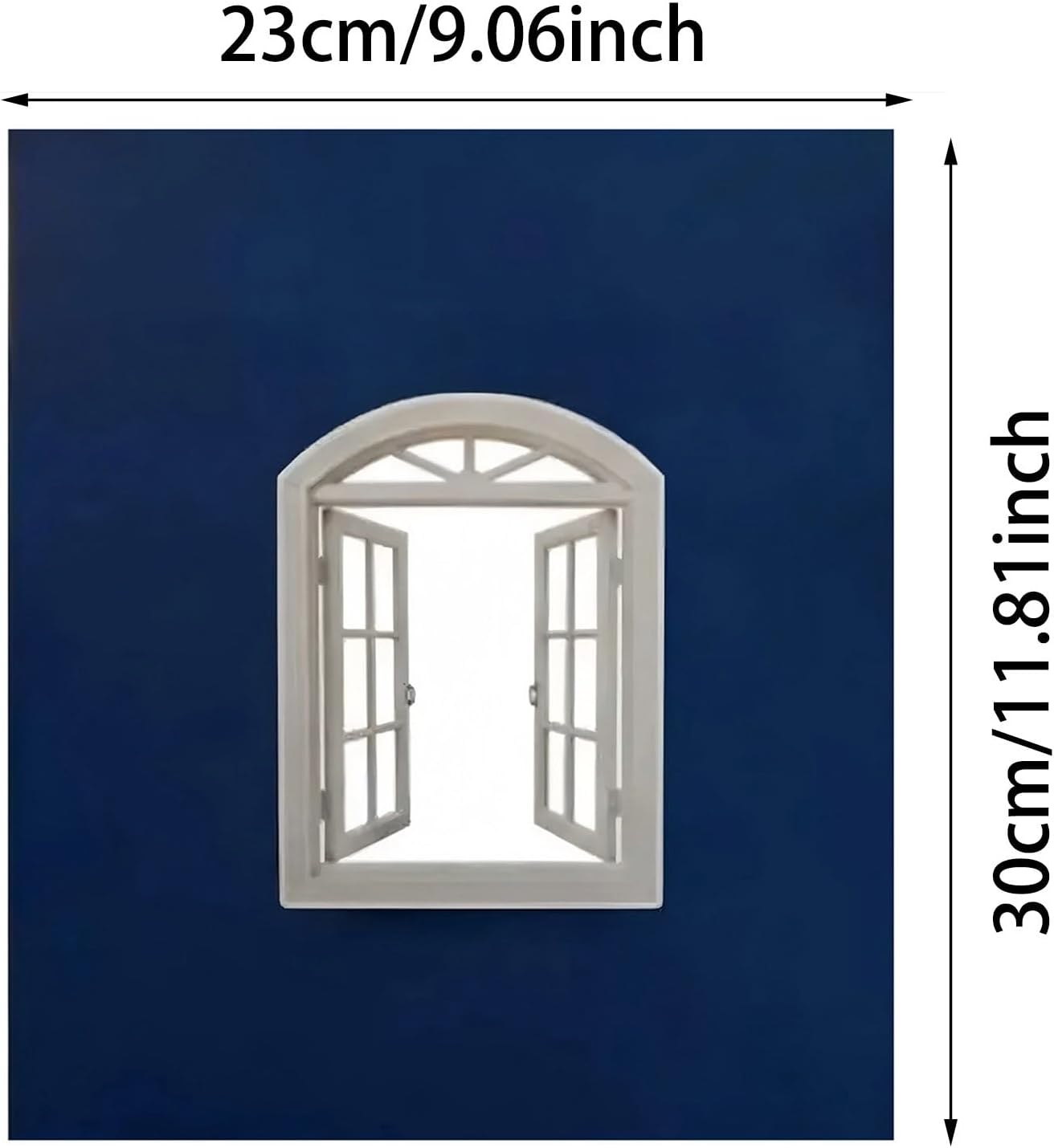 Generic (1, Creative Window Frame Photography Prop, Lightweight & Portable Photo Framing Prop, Classic Minimalist