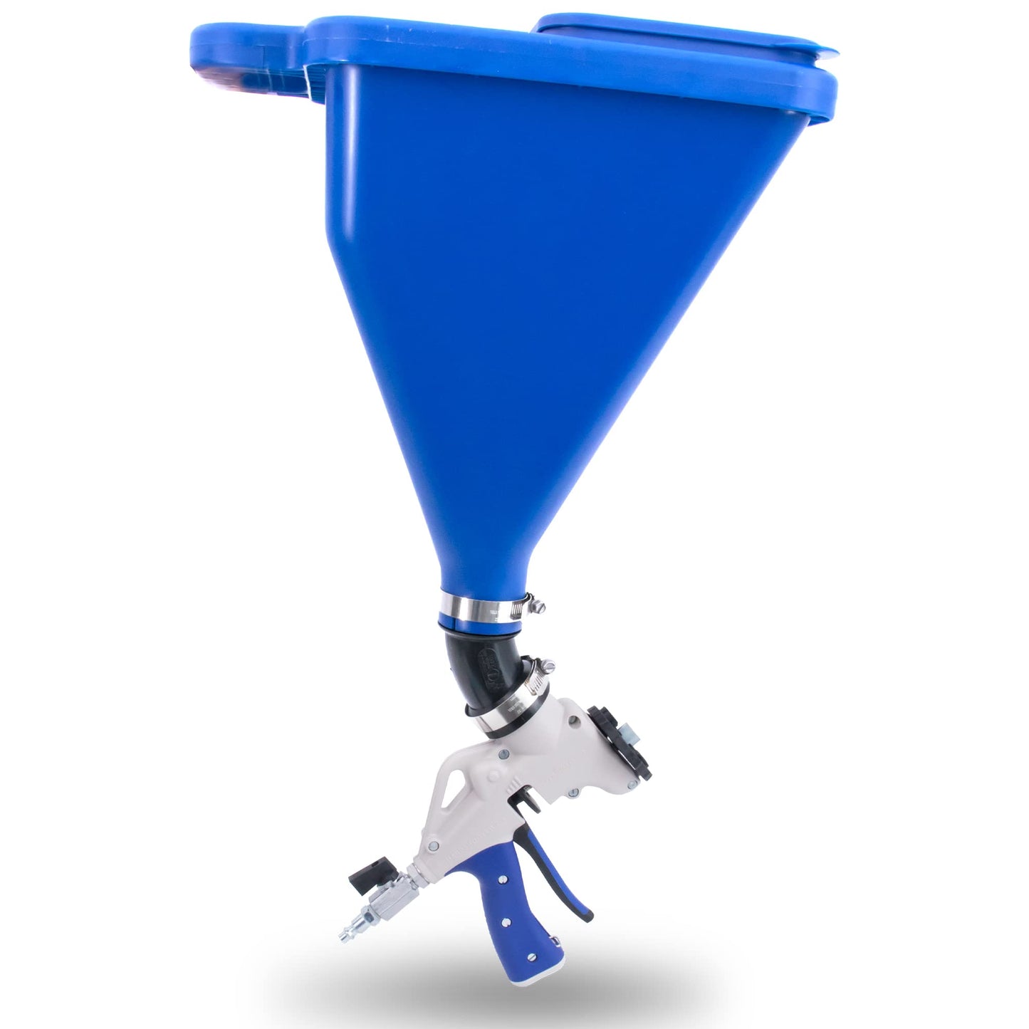 MARSHALLTOWN Sharpshooter 2.1 Texture Sprayer, 2-Gallon Hopper, Soft Grip Trigger, Easily Adjustable, 45 Degree Angle Adapter, Made in the USA, SS21