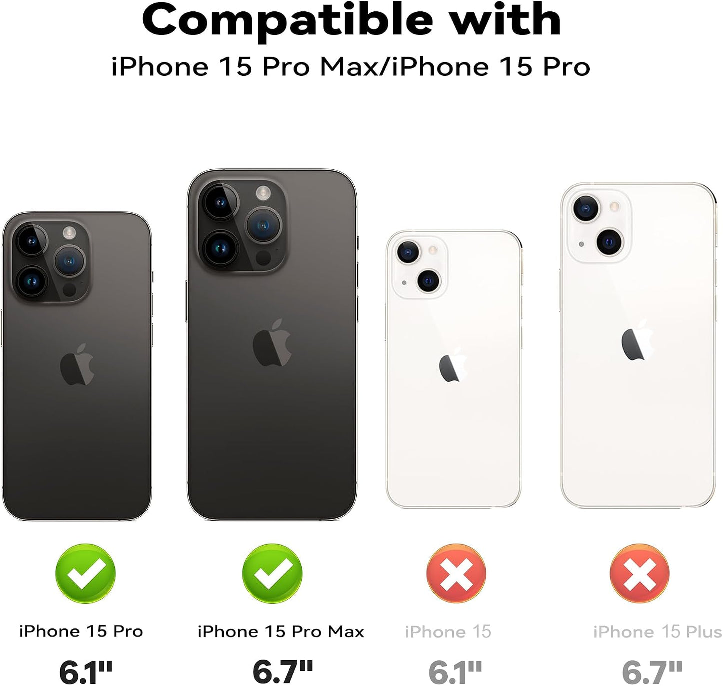 9H for Pro/Pro Max Camera Lens Protector, Hardness Tempered Glass Camera Screen Protector, Strong Adsorption Individual