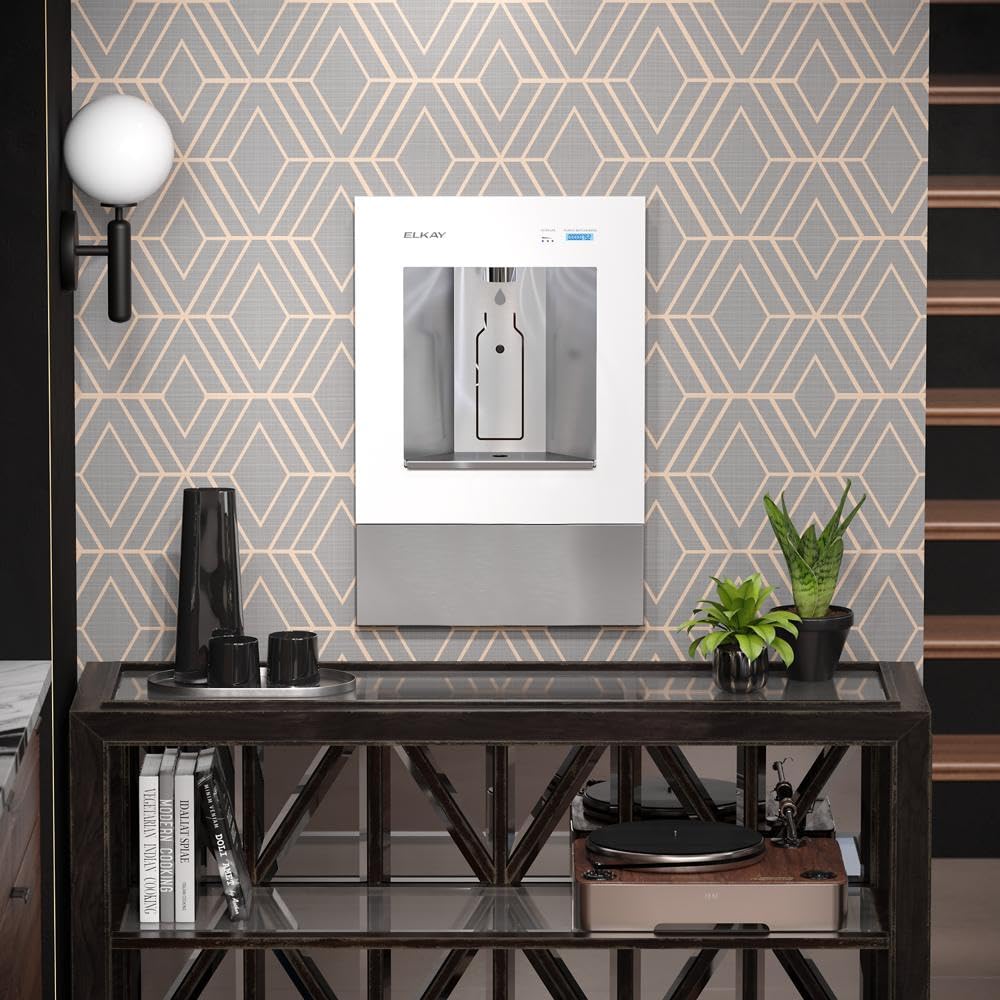 Elkay ezH2O Liv Built-in Filtered Water Dispenser, Non-refrigerated, Aspen White