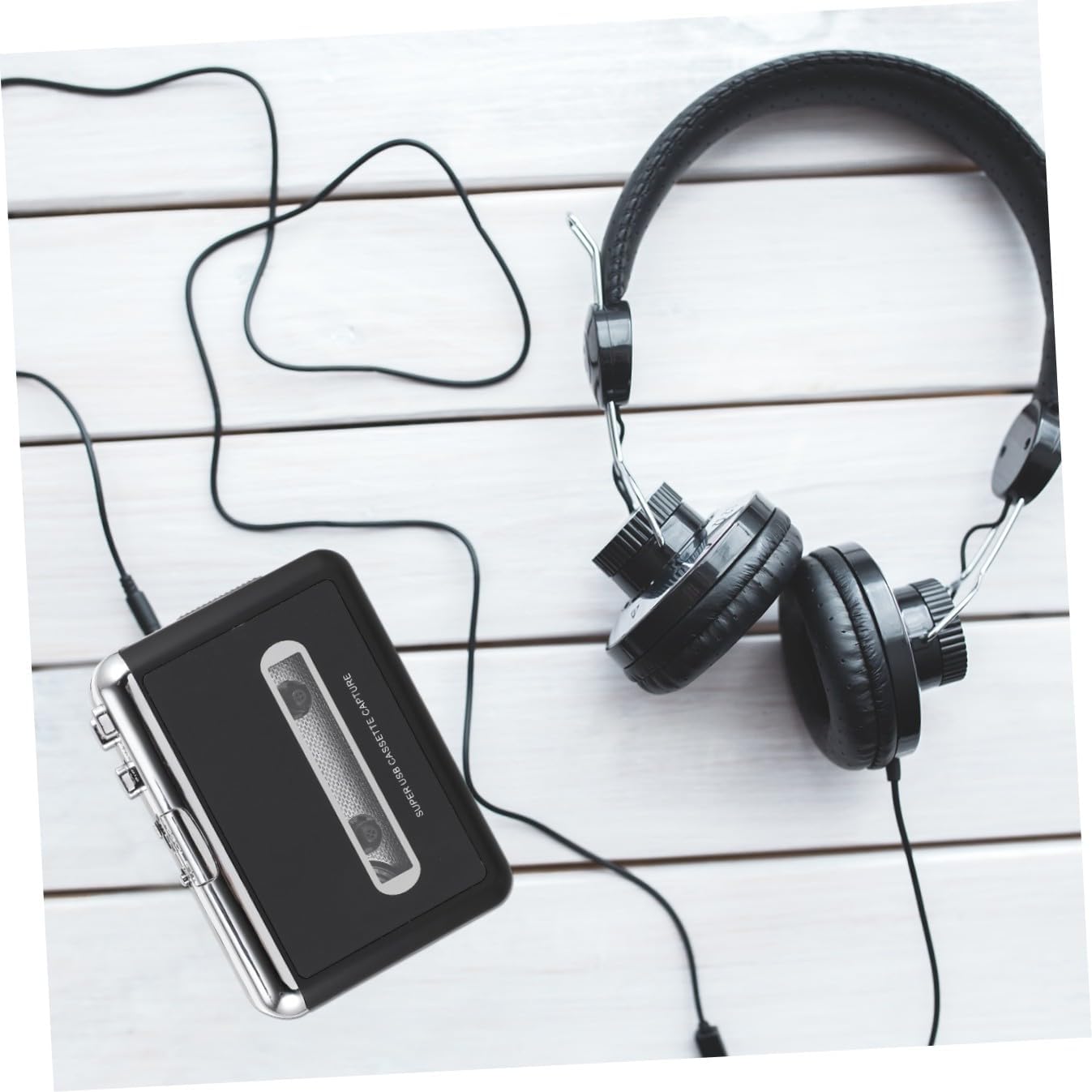 Cassette MP3 DOITOOL to Converter Built-in Speaker USB Tape Player for Music Conversion Portable Audio Digital