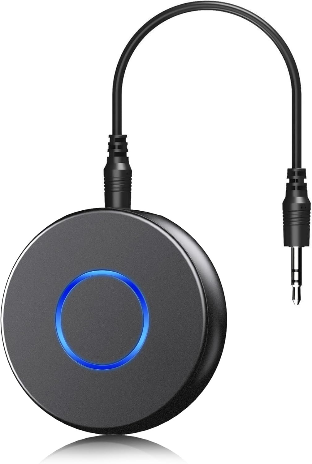 SONRU 3.5mm Bluetooth Aux Adapter for Car, Wireless Audio Receiver, Portable Hands-Free Kit with RCA AUX for Home/Car